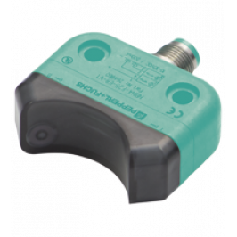 Индуктивный датчик Pepperl+Fuchs NBN4-F25-E8-V1 (264860) — сдвоенный, 2xPNP NO, 4 мм, прямоугольный корпус, M12
